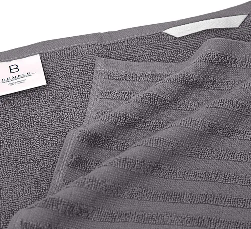 Miniatura 4 de Toallas de cocina premium (20"x 28", paquete de 6) Toallas de plato grandes de algodón Juego de textiles de cocina planos y de rizo altamente