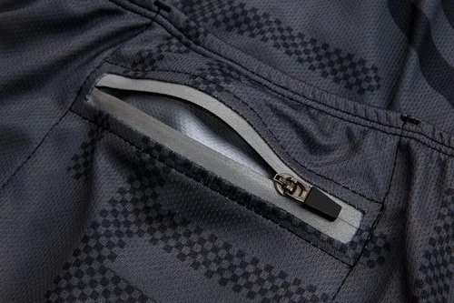 Miniatura 4 de GCRFL Conjunto de camiseta de ciclismo para hombre, pantalones cortos para bicicleta de carretera, mangas de jersey con cremallera, pantalones