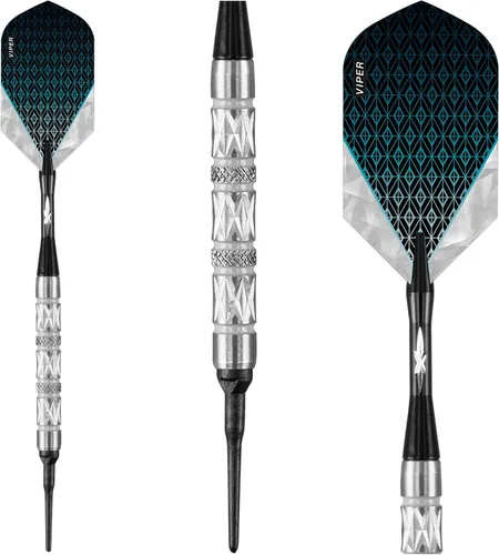 Miniatura 7 de Viper Juego de dardos de punta suave de tungsteno al 90% Diamond con estuche