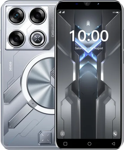 Teléfono móvil KostSell, pantalla de 5.0 pulgadas, Android 9.0, 16GB ROM (SD hasta 128GB), doble SIM, cámaras duales, desbloqueo por ID facial