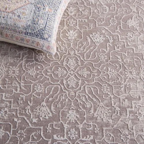 Miniatura 5 de SAFAVIEH Alfombra 10x14 - Colección Reflection - Grande - Beige y Crema, Sin Desprendimiento y Fácil Limpieza, Ideal para Sala de Estar, Dormitorio
