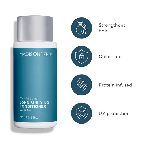 Miniatura 2 de Madison Reed ColorSolve Bond - Acondicionador de construcción, para cabello frágil y dañado, fortalece y repara, sin sulfatos, protege