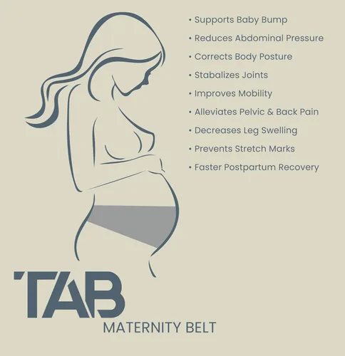 Miniatura 4 de TAB Banda para el vientre de maternidad