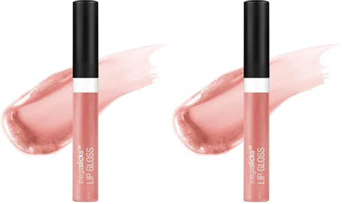 Miniatura 20 de Wet n Wild MegaSlicks Brillo labial, ultrabrillante, enriquecido con vitamina E, ultrabrillo de alto brillo hidratante, sin crueldad y vegano - My