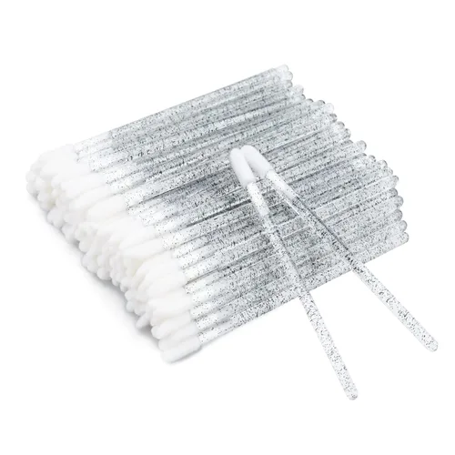 Miniatura 14 de G2PLUS 100 aplicadores de brillo de labios, cepillos de labios desechables, aplicadores de brillo de labios, aplicadores de brillo de labios