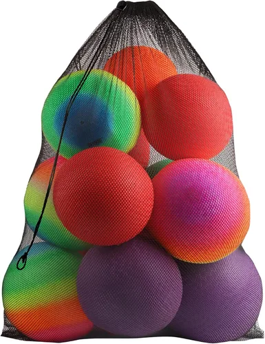 Miniatura 28 de GSE Games & Sports Expert 24x36/30x40 X-Large Mesh Sports Equipment Drawstring Bag for Soccers, Basketballs, Footballs