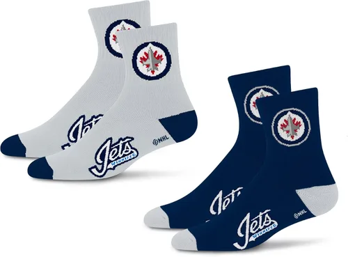 Miniatura 4 de For Bare Feet NHL unisex-adult Quarter Sock