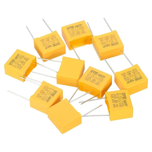Miniatura 7 de PATIKIL Condensadores de seguridad, paquete de 10 unidades de 0.33uF AC 310V 0.591 in Pin Pitch 0.709x0.472x0.236 in polipropileno Film Capacitor