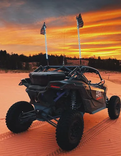 Miniatura 8 de KEMIMOTO Base de Montaje de Primavera para Luces de Látigo Base de Primavera de Látigo LED de Liberación Rápida para Látigo de ATV Primavera