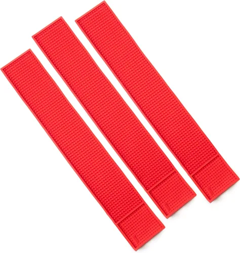 Miniatura 10 de Alfombrilla de goma para derrames (1) – 24 x 4 pulgadas, resistente antideslizante, accesorios profesionales para barman – Suministros esenciales