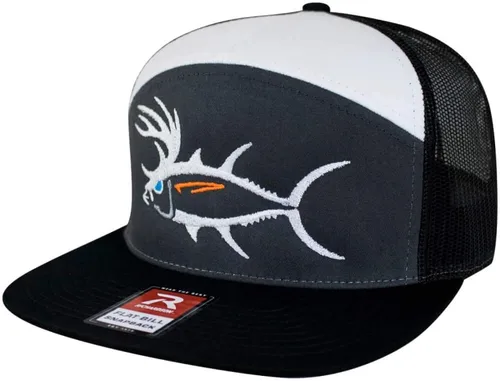 Miniatura 3 de NICERIDE Gorra de béisbol Snapback 7 Panel Trucker Hat