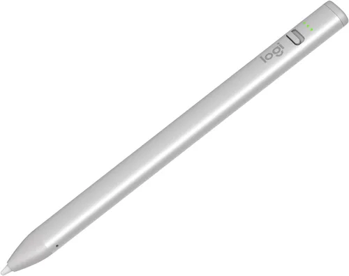 Logitech Crayon - Lápiz digital para iPad (solo compatibilidad con puerto USB C) con tecnología Apple Pencil, precisión de píxeles sin retraso y