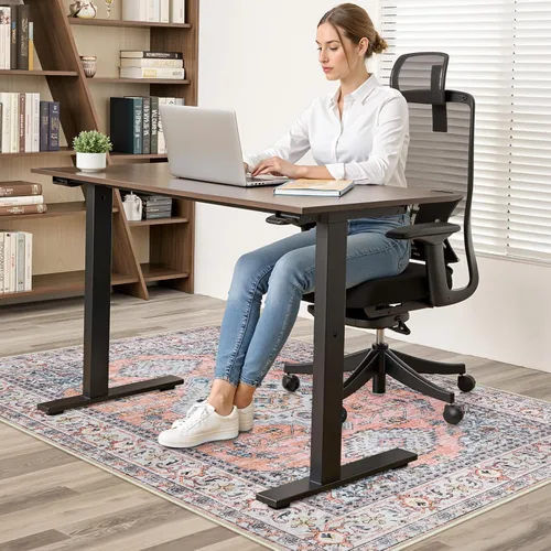 Miniatura 2 de Anidaroel Tapete para silla de 36 x 48 pulgadas para suelo de madera dura/azulejos, tapete para silla de escritorio para oficina en casa, alfombra