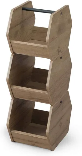 Miniatura 10 de Iris Ohyama HIROBIRO Series - Escritorio con almacenamiento, espaciosa habitación, elegante, madera de hierro, marrón ceniza, ancho 31.5 x 15.0