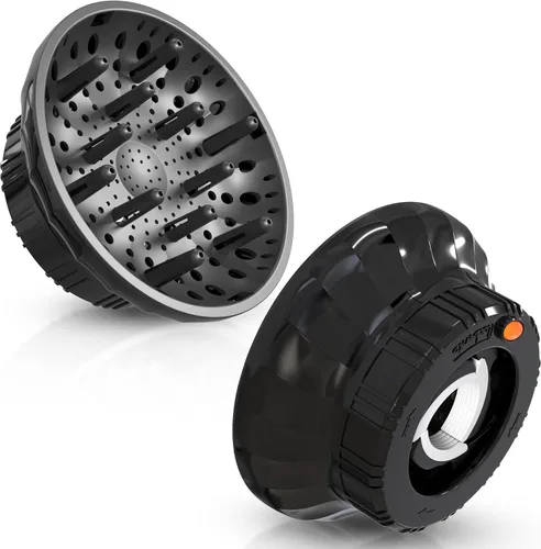 Miniatura 8 de Difusor universal de pelo para secador de pelo, se adapta a todos los secadores de 1.4 a 2.4 pulgadas, accesorio difusor iónico profesional