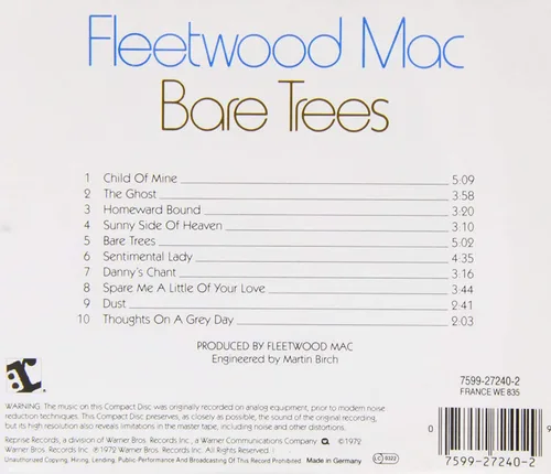 Miniatura 2 de Bare Trees [CD]