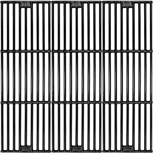 Uniflasy Rejillas de cocina de hierro fundido de porcelana para Chargriller 5050, 3001, 3008, 3030, 3725, 4000, 2121, King Griller 3008, 5252, 19
