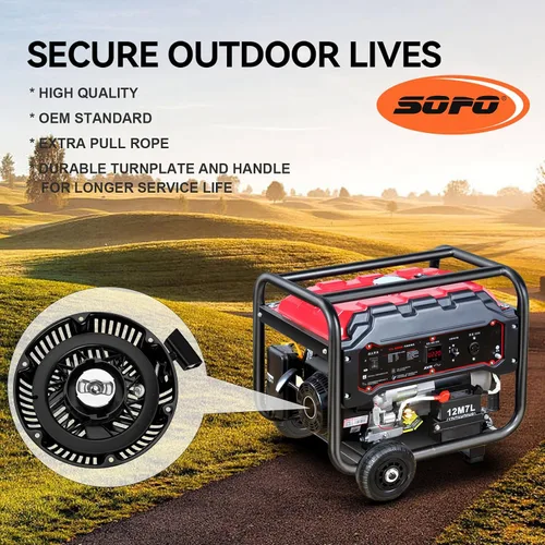 Miniatura 7 de SOFO Conjunto de arranque de tracción para Briggs and Stratton 163cc 208cc 5hp 6.5hp motor CR950 CR750 CR550 XR550 XR750 XR950 XR950 Generador