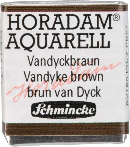 Miniatura 35 de Schmincke - HORADAM® AQUARELL - acuarelas de los mejores artistas, 786 Antracita, 14 786 044, 1/2 sartén