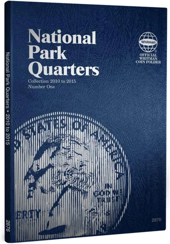 Miniatura 26 de Whitman Tablero Compacto para Coleccionista de Monedas - Mapa de Monedas de Estados Unidos, Serie de Cuartos de Moneda de 1999 – 2009 incluyendo DC