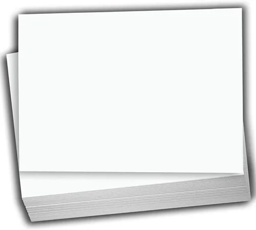 Miniatura 8 de Hamilco Papel grueso de cartulina blanca, 5 x 7 pulgadas, peso pesado, 120 libras, cartulina – 100
