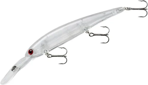 Miniatura 18 de Bandit Lures 4 3/4-Inch Slender Minnow Jerkbait Trolls Up to 27 Feet Deep, Universal Color Patterns, 1 Piece