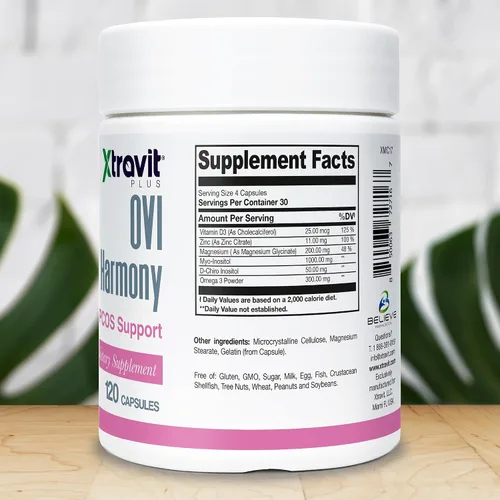 Miniatura 2 de Ovi Harmony Suplemento para mujeres – Suplementos de equilibrio hormonal y fertilidad – Puede promover la ovulación, la salud endocrina, el alivio
