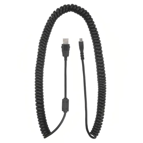 Miniatura 9 de ECS Cable de repuesto compatible con Philips SpeechMike Premium Touch, SpeechMike Premium y SpeechMike III, USB rizado de 2.5 a 5.5 pies, el 95%