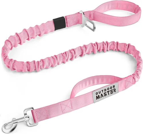 Miniatura 10 de Correa de cuerda elástica para perros Outdoormaster; para mayor seguridad y comodidad de su perro., M