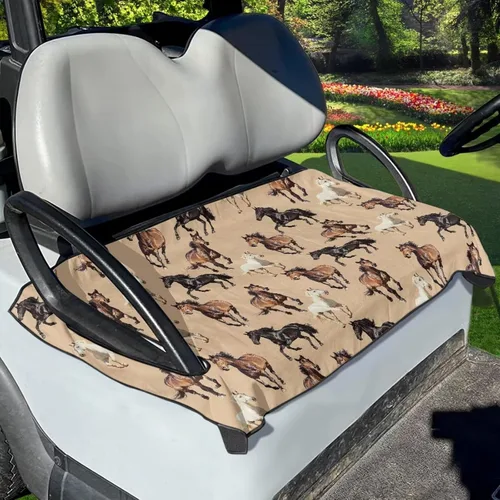 Miniatura 41 de Yewattles Universal personalizado carrito de golf cubierta de asiento de verano al aire libre Anti-caliente Club Coche Coche Manta Green Lawn Golf