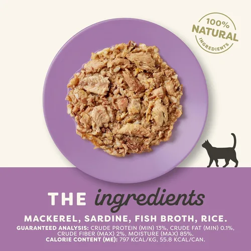 Miniatura 2 de Applaws Alimento natural enlatado húmedo para gatos, ingredientes limitados y naturales, alto contenido de proteínas sin aditivos artificiales