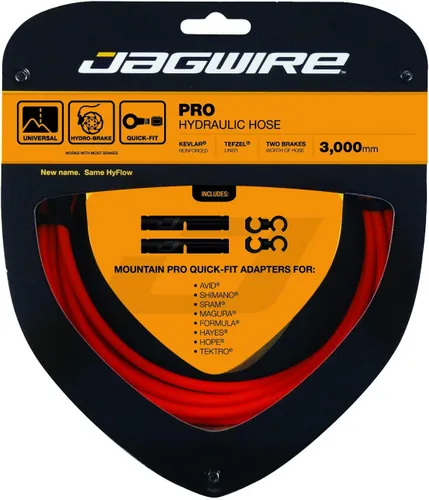 Jagwire - Kit de manguera de freno de disco hidráulico Pro | para usar adaptadores Pro Quick Fit | para carretera, grava, MTN Bikes | 118.110 in de