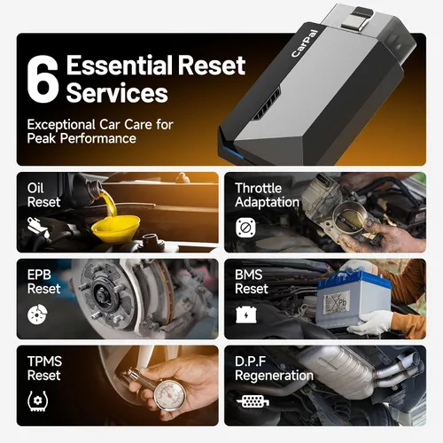 Miniatura 3 de TOPDON Carpiano Bluetooth OBD2 escáner, todo el diagnóstico del sistema, herramienta de diagnóstico inalámbrica Bluetooth, comprobación del estado