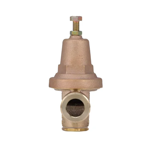 Miniatura 7 de Zurn Wilkins válvula de latón reductora de presión de agua de 3/4 de pulgada Modelo 34-600XL con válvula de revisión de paso y colador, Unión FNPT x