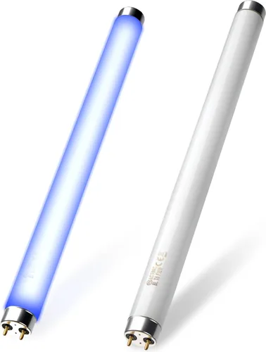 LiBa Bombilla de repuesto para lámpara UV de 10 W - Tubos de luz, compatible con lámpara electrónica para mosquitos de interior de 20 W, adecuada