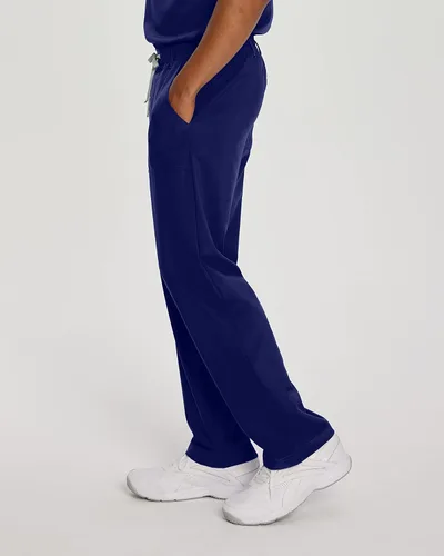 Miniatura 2 de Urbane Performance 9254 - Pantalones médicos de ajuste a medida con 4 bolsillos para hombre, Azul marino