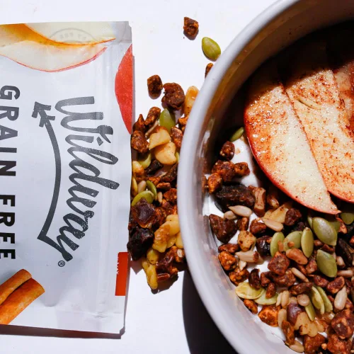 Miniatura 6 de Wildway Granola Keto con ingredientes orgánicos, manzana y canela, cereales sin granos, sin gluten, vegana, baja en carbohidratos y sin azúcar