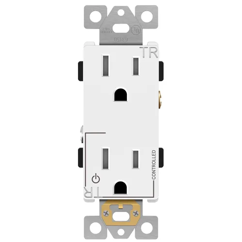 Miniatura 13 de ENERLITES Toma de corriente decorativa de grado industrial, 15A 125V, receptáculo dúplex resistente a manipulaciones, conexión a tierra, 5-15R, 2
