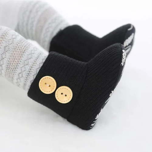 Miniatura 3 de BABITINA Infant Boots Winter Baby Girl Shoes Soft Sole Anti-Slip Toddler Snow Warm Prewalker Newborn Boots