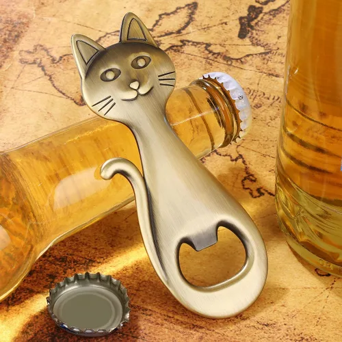 Miniatura 2 de Abrebotellas de cerveza para gatos, regalos de gatos para amantes de los gatos, abridor de cerveza de gatito, regalos de cumpleaños, regalos