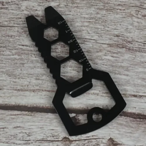 Miniatura 2 de Herramienta multiherramienta para acampar al aire libre con llave extractora de uñas, duradera para picnic