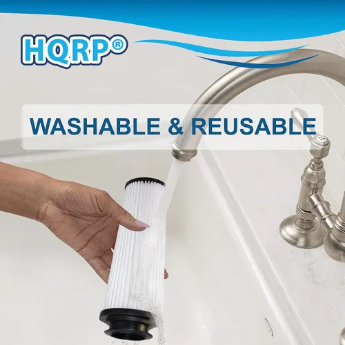 Miniatura 8 de HQRP Paquete de 2 filtros HEPA compatibles con Hoover Windtunnel, EmPower, TurboPower 4900, 4600, Savvy TurboPOWER 7300, 7400 aspiradora vertical