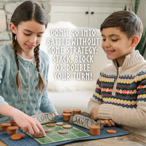 Miniatura 5 de MindWare Skor: Un juego de mesa de estrategia de apilamiento para niños de 6 años en adelante, apto para la familia, juegos de recolección