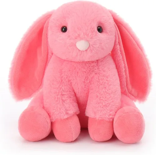 Miniatura 21 de Apricot Lamb Peluche de conejo crema para niños, juguetes de peluche suaves y lindos para bebés niñas y niños, 6 pulgadas