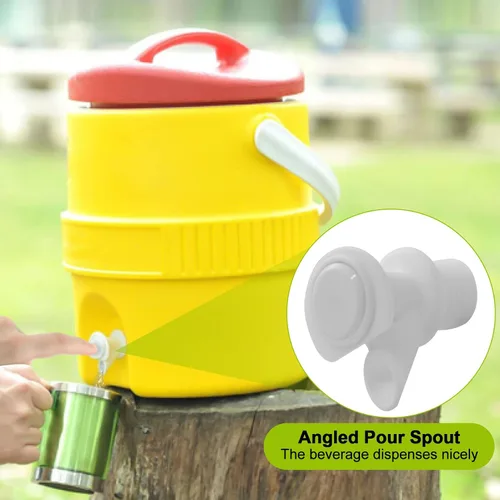 Miniatura 6 de Kit de 10 boquillas de botón de repuesto compatible con enfriadores Igloo de 2, 3, 5 y 10 galones, boquilla de repuesto para jarra de agua Igloo