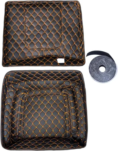 Miniatura 17 de Moto Onfire Tour Pack - Insertos de alfombra aptos para maletero de equipaje Harley/AB Tour Pack (beige, paquete Razor Tour)