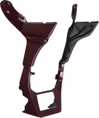 Miniatura 12 de HR3 Cubierta de alerón de carenado de whisky ámbar compatible con modelos Harley Road Glide FLTRX FLTRXS FLTRXST FLTRXSE 2017-2023 Perla de sal