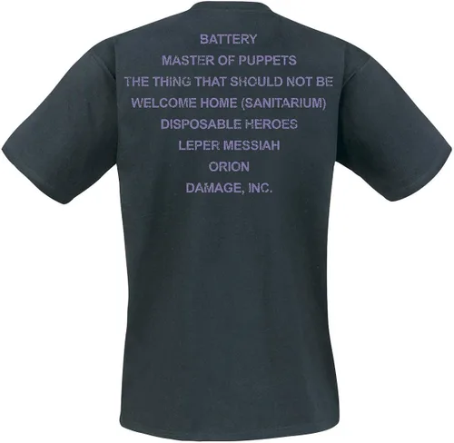 Miniatura 2 de Metallica - Camiseta negra Master of Puppets, Negro