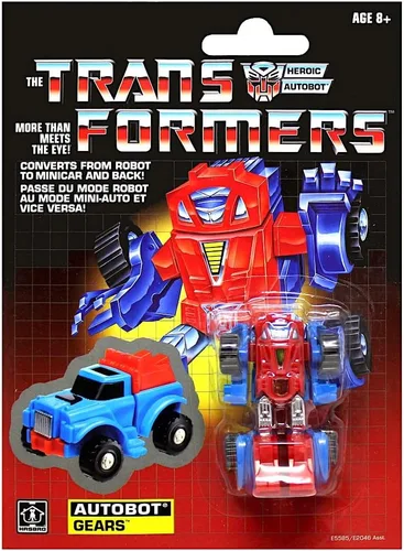 Miniatura 2 de Transformers Autobot Gears Retro Mini figura de acción 3 exclusiva