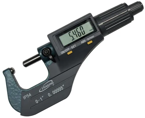 Miniatura 7 de iGaging Micrómetro Digital con Salida de Datos 2-3"/0.00005"/0.001mm